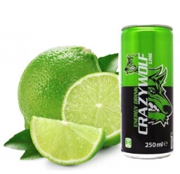Crazy Wolf - Limetka 250 ml 
